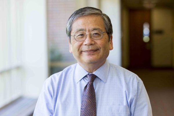 May 10, 2016 -- Photographed for the Boston College Law School viewbook by Caitlin Cunningham (www.caitlincunningham.com).
Professor Dean Hashimoto.