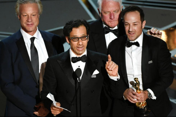 David Fialkow at Oscars
