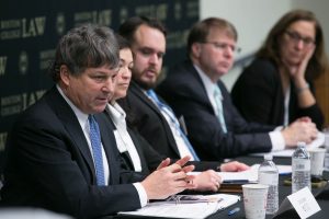 The wrongful convictions panel that Richard Cole attended. Photo: Reba Saldanha