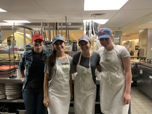 Volunteers at Women's Lunch Place