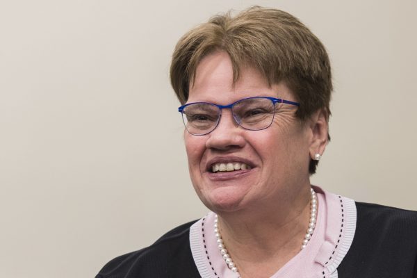 Picture of Professor Patricia McCoy taken on October 14th 2016.