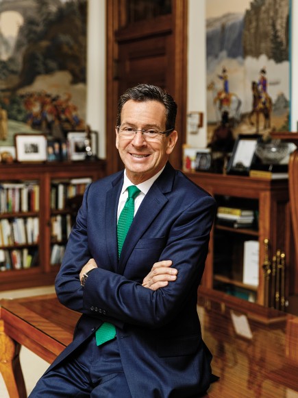 Governor Dannel Malloy photographed at CT Capitol building, Hartford, CT