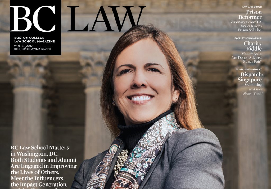 BC Law Online Year round, 24/7 Boston College Law School Magazine