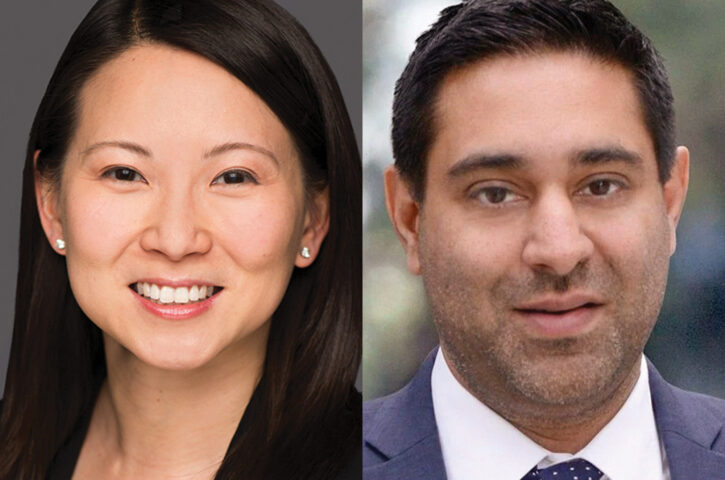 Esther Chang and Shiva Sandill